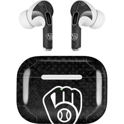 MLB Milwaukee Brewers Dark Wash Apple AirPods Pro Skin