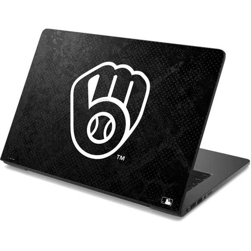 MLB Milwaukee Brewers Dark Wash Dell Chromebook Skin