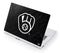 MLB Milwaukee Brewers Dark Wash Acer Chromebook Skin