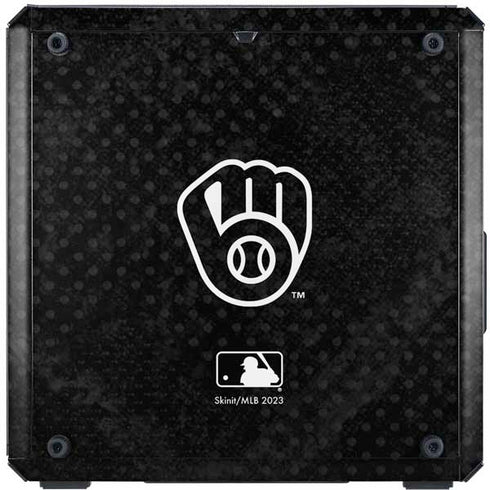 MLB Milwaukee Brewers Dark Wash Cooler Master MasterBox Q300L Mini Tower Skin