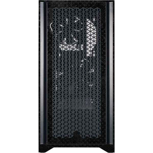MLB Milwaukee Brewers Dark Wash Corsair 4000D Tempered Glass Mid-Tower ATX Case Skin