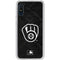 MLB Milwaukee Brewers Dark Wash Galaxy A10e Clear Case