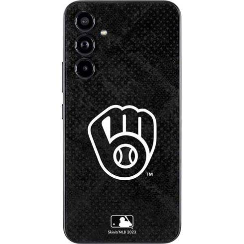 MLB Milwaukee Brewers Dark Wash Galaxy A54 5G Skin