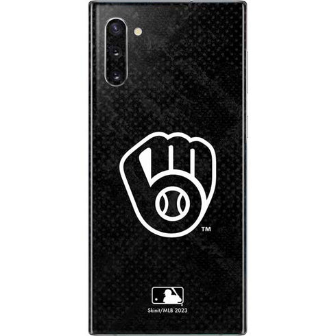 MLB Milwaukee Brewers Dark Wash Galaxy Note 10 Skin