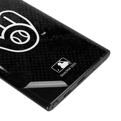 MLB Milwaukee Brewers Dark Wash Galaxy Note 10 Skin