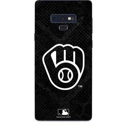 MLB Milwaukee Brewers Dark Wash Galaxy Note 9 Skin