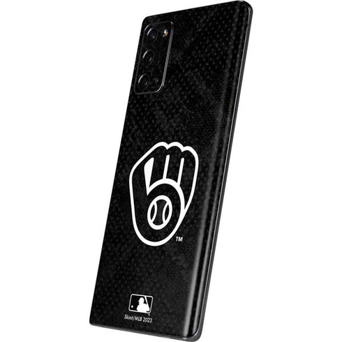 MLB Milwaukee Brewers Dark Wash Galaxy Note20 5G Skin