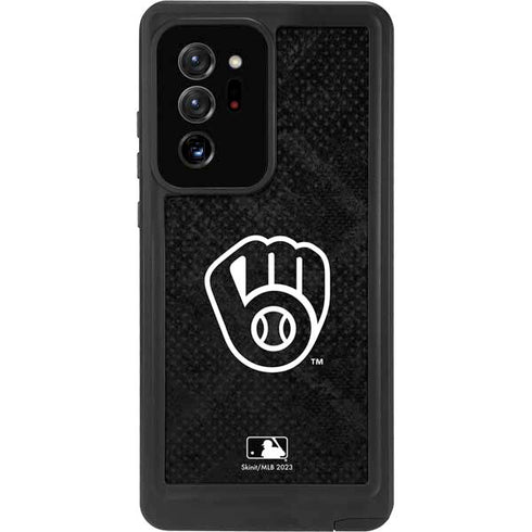 MLB Milwaukee Brewers Dark Wash Galaxy Note20 Ultra 5G Waterproof Case