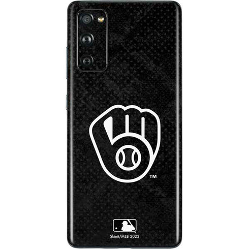 MLB Milwaukee Brewers Dark Wash Galaxy S20 Fan Edition Skin