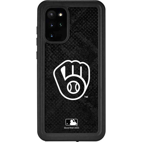 MLB Milwaukee Brewers Dark Wash Galaxy S20 Plus Waterproof Case