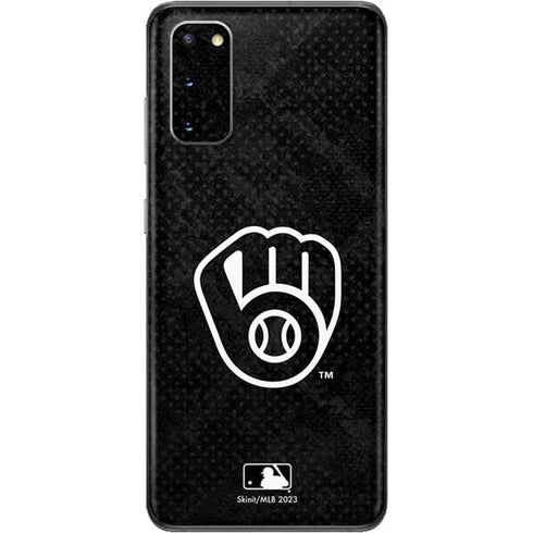 MLB Milwaukee Brewers Dark Wash Galaxy S20 Skin