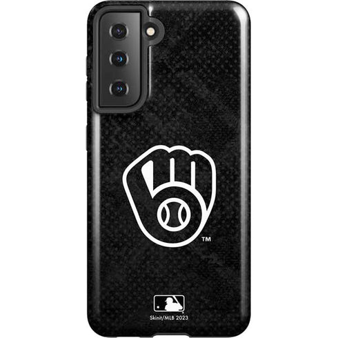 MLB Milwaukee Brewers Dark Wash Galaxy S21 5G Pro Case