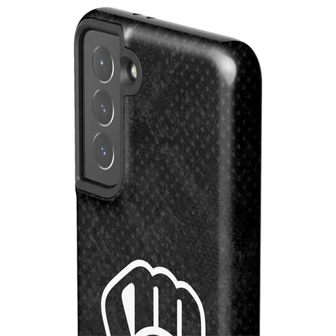 MLB Milwaukee Brewers Dark Wash Galaxy S21 5G Pro Case