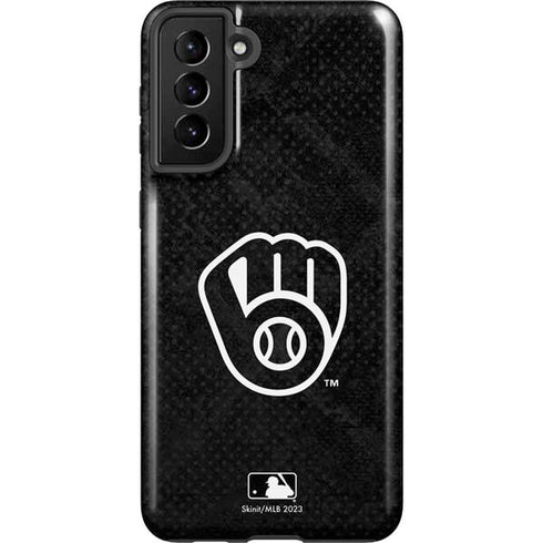 MLB Milwaukee Brewers Dark Wash Galaxy S21 FE Pro Case