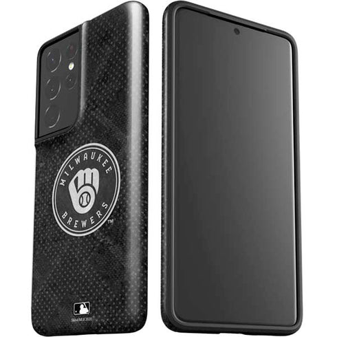 MLB Milwaukee Brewers Dark Wash Galaxy S21 Ultra 5G Pro Case