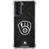 MLB Milwaukee Brewers Dark Wash Galaxy S22 Clear Case