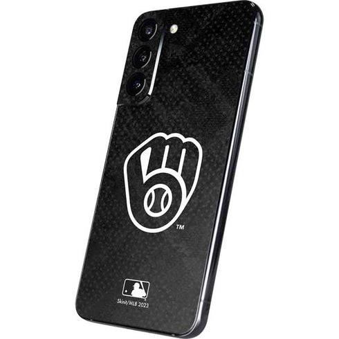 MLB Milwaukee Brewers Dark Wash Galaxy S22 Plus Skin
