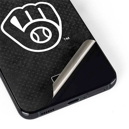 MLB Milwaukee Brewers Dark Wash Galaxy S22 Plus Skin
