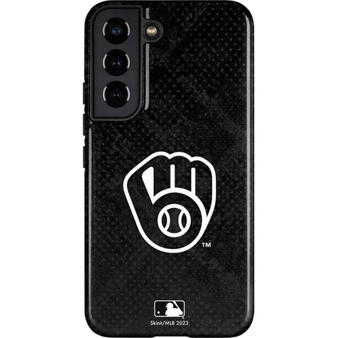 MLB Milwaukee Brewers Dark Wash Galaxy S22 Pro Case