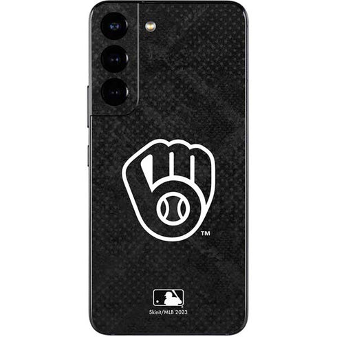 MLB Milwaukee Brewers Dark Wash Galaxy S22 Skin