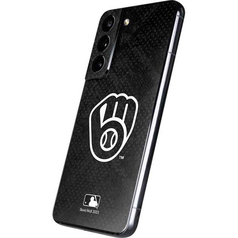MLB Milwaukee Brewers Dark Wash Galaxy S22 Skin