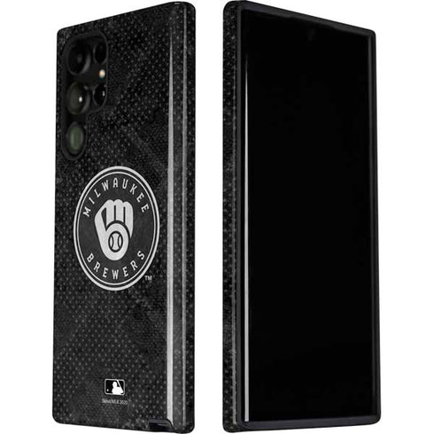 MLB Milwaukee Brewers Dark Wash Galaxy S22 Ultra Pro Case