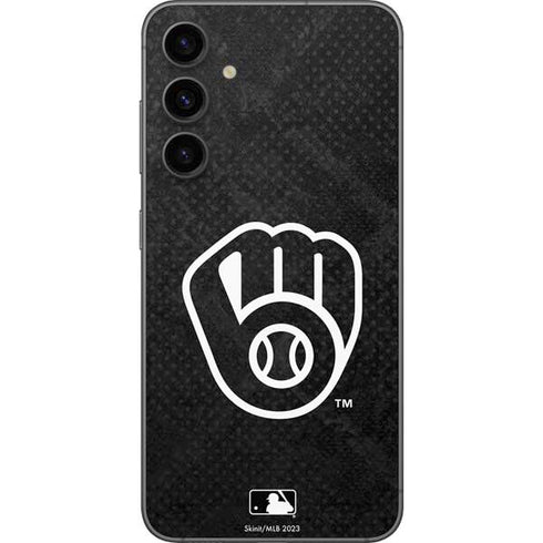 MLB Milwaukee Brewers Dark Wash Galaxy S23 FE Skin