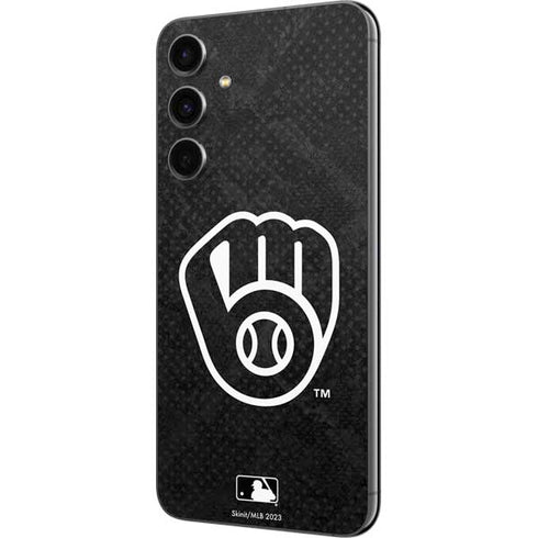 MLB Milwaukee Brewers Dark Wash Galaxy S23 FE Skin