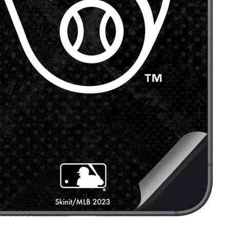 MLB Milwaukee Brewers Dark Wash Galaxy S23 FE Skin
