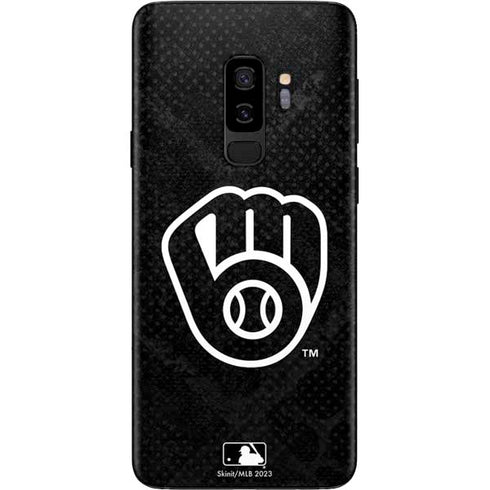 MLB Milwaukee Brewers Dark Wash Galaxy S9 Plus Skin