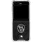 MLB Milwaukee Brewers Dark Wash Galaxy Z Flip5 5G Clear Case