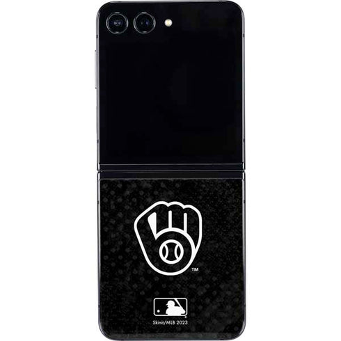 MLB Milwaukee Brewers Dark Wash Galaxy Z Flip5 5G Skin