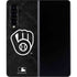 MLB Milwaukee Brewers Dark Wash Galaxy Z Fold4 5G Skin
