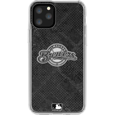 MLB Milwaukee Brewers Dark Wash iPhone 11 Pro Clear Case