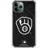 MLB Milwaukee Brewers Dark Wash iPhone 11 Pro Max Clear Case