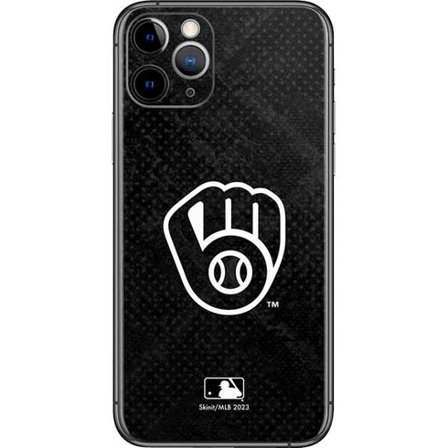 MLB Milwaukee Brewers Dark Wash iPhone 11 Pro Skin
