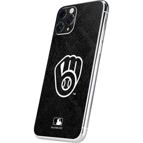 MLB Milwaukee Brewers Dark Wash iPhone 11 Pro Skin