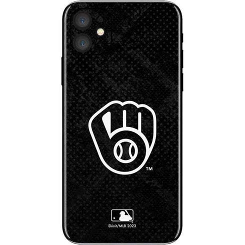 MLB Milwaukee Brewers Dark Wash iPhone 11 Skin