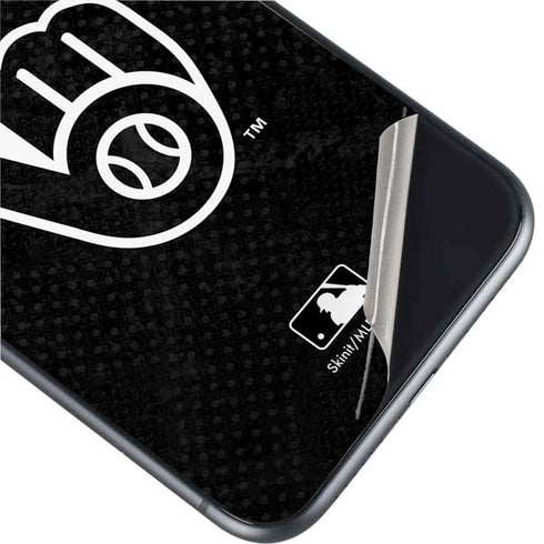 MLB Milwaukee Brewers Dark Wash iPhone 11 Skin