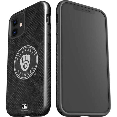 MLB Milwaukee Brewers Dark Wash iPhone 12 Impact Case
