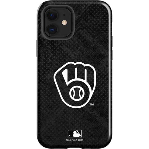 MLB Milwaukee Brewers Dark Wash iPhone 12 Impact Case
