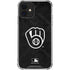 MLB Milwaukee Brewers Dark Wash iPhone 12 Mini Clear Case