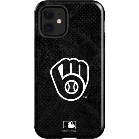 MLB Milwaukee Brewers Dark Wash iPhone 12 Mini Impact Case
