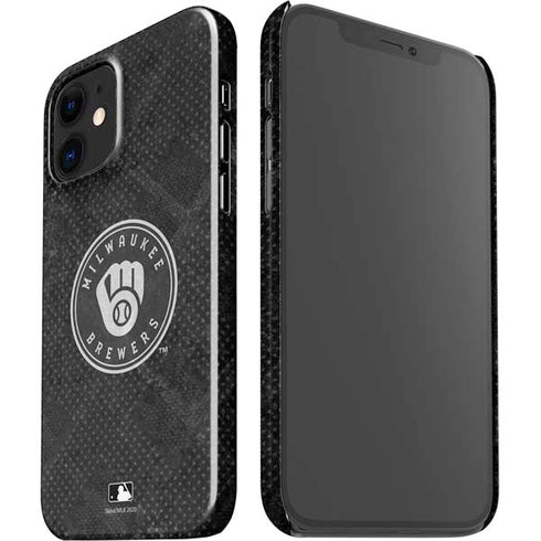 MLB Milwaukee Brewers Dark Wash iPhone 12 Mini Lite Case
