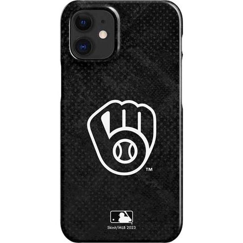MLB Milwaukee Brewers Dark Wash iPhone 12 Mini Lite Case
