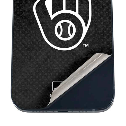 MLB Milwaukee Brewers Dark Wash iPhone 12 Mini Skin