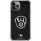 MLB Milwaukee Brewers Dark Wash iPhone 12 Pro Max Clear Case