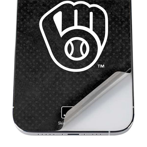 MLB Milwaukee Brewers Dark Wash iPhone 12 Pro Skin