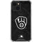 MLB Milwaukee Brewers Dark Wash iPhone 13 Clear Case