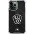 MLB Milwaukee Brewers Dark Wash iPhone 13 Pro Max Clear Case